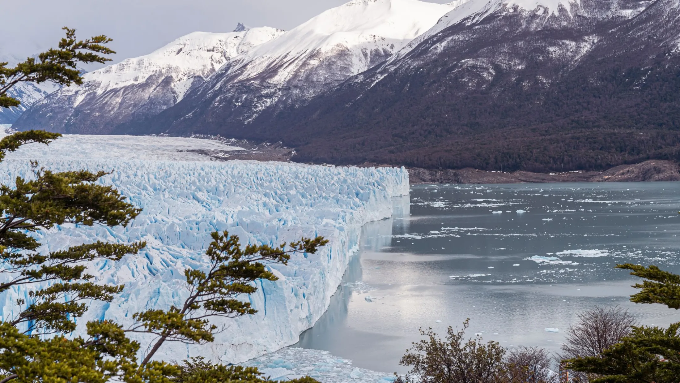 Glaciar na região de El Calafate