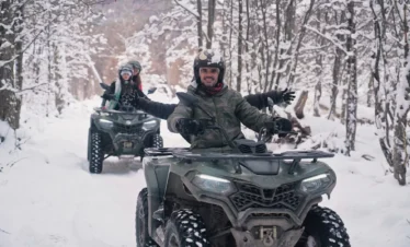 Aventura e Neve Clássico Quadriciclo