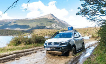 Expedição Off-road 4×4 Ushuaia: aventura com almoço, passagem pelo Passo Garibaldi e paisagens deslumbrantes nos lagos Escondido e Fagnano.