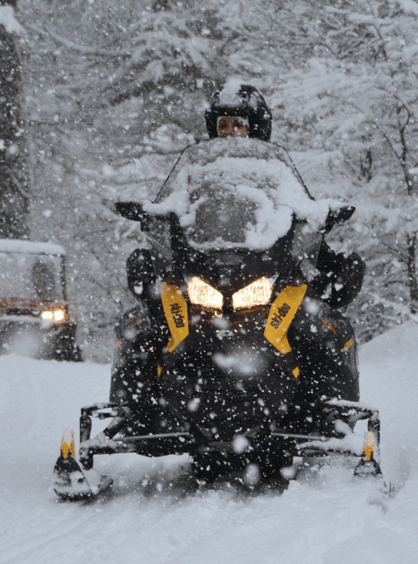 Descubra o passeio de moto de neve em Bariloche: tour guiado pela floresta com paradas em mirantes. Saiba mais e garanta sua experiência.