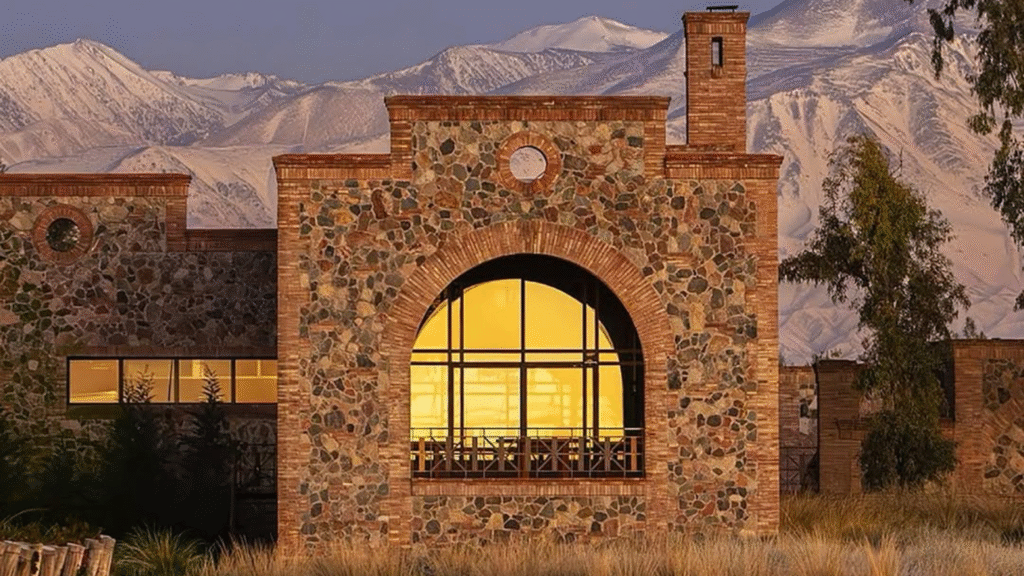 Viva uma experiência gastronômica exclusiva no jantar do Restaurante Angélica, dentro da Vinícola Catena Zapata, em Mendoza. Menu degustação harmonizado, ambiente sofisticado e transporte privativo.